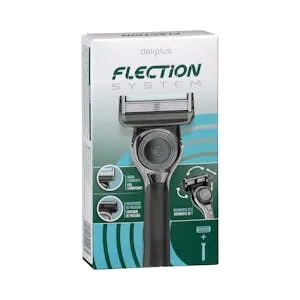Maquinilla de Afeitar Recargable Deliplus Flection System 6 Hojas 1 UD