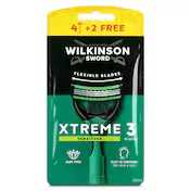 Maquinilla de Afeitar Xtreme 3 Sensitive Wilkinson 6 Unidades
