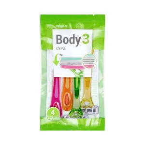 Maquinillas Depilación Deliplus Body 3 Hojas 1 UD