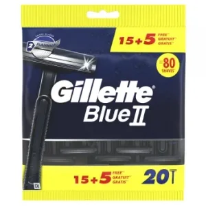 Maquinillas Desechable para Hombre Blue II Gillette 15 Ud.