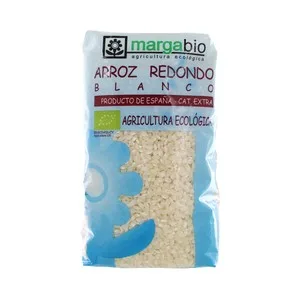 Margabio Arroz Redondo Blanco Ecológico 1 Kg. 1000 G