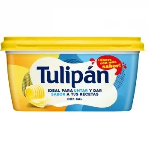 Margarina con Sal Tulipán sin Gluten y sin Lactosa 400 G.