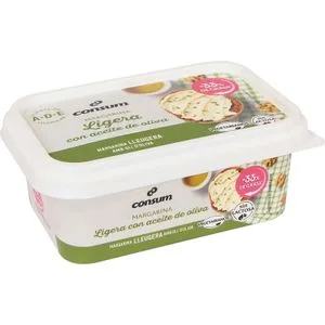Margarina Light Oliva Tarrina 250 Gr