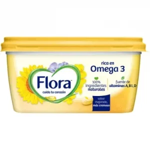 Margarina Original Flora sin Gluten y sin Lactosa 400 G.