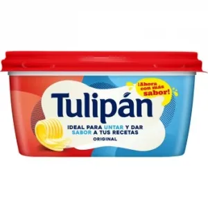 Margarina Original Tulipán sin Gluten y sin Lactosa 400 G.