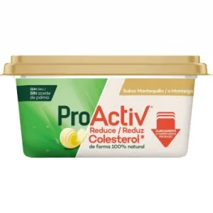 Margarina Sabor Mantequilla Proactiv sin Gluten y sin Lactosa sin Aceite de Palma 450 G