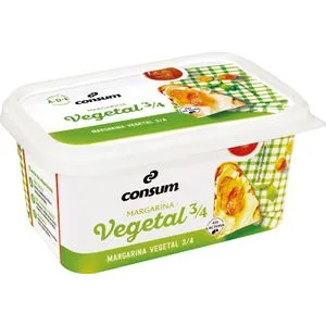 Margarina Vegetal Tarrina 500 Gr