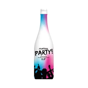 Marina Party! Vino Frizzante Blanco Moscato con Baja Graduación Alcoholica (5.5%) Botella 75 Cl. 750 ML