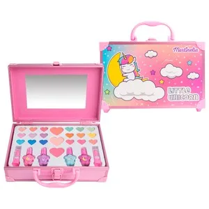 Martinelia Little Unicorn Maletín con Maquillaje Infantil y Espejo.
