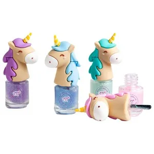 Martinelia Unicorn Esmate de Uñas Infantil con Purpurina y Forma de Unicornio.