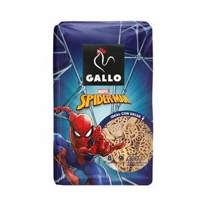 Gallo Marvel Pasta Infantil con Forma de Spiderman 300 G.