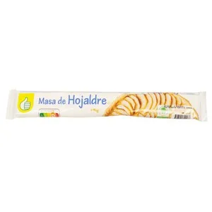 Producto Económico Alcampo Masa de Hojaldre, Lista para Ser Utilizada 230 G.