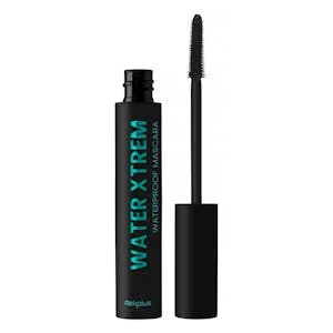 Máscara de Pestañas Water Xtrem Waterproof Efecto Longitud Infinita Deliplus Negro 0.0085 L