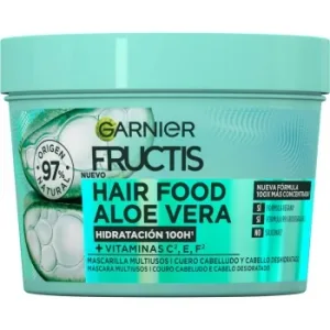 Mascarilla Capilar 3 en 1 Hair Food Aloe Vera Hidratante para Cabello Normal Garnier-fructis 390 Ml.