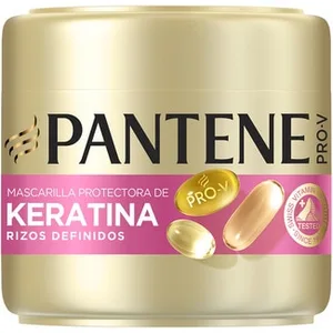 Mascarilla de Pelo Reconstructora de Keratina Rizos Definidos Pantene Pro-v
