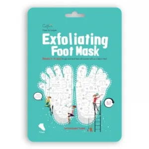 Mascarilla de Pies Exfoliante K-beauty Ecofeet 1 Ud.