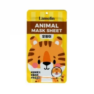 Mascarilla Facial Animal Tiger Lamelin 1 Ud.