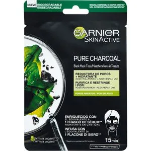 Mascarilla Facial Tejido Carbón 1 u