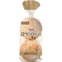 Maxiburger Rústica Bimbo, 4 Uds, Paquete 290 G