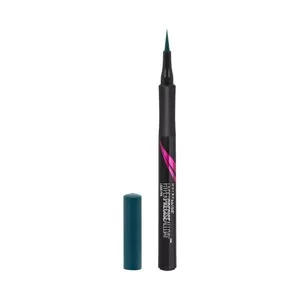 Maybelline Hyper Precise All Day Tono 730 Esmerald Delineador (eyeliner) Líquido Waterprof, de Larga Duración.
