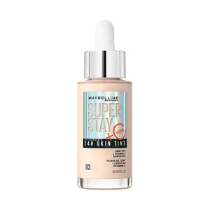 Maybelline Super Stay Skin Tint Tono 03  Base de Maquillaje Ligera de Larga Duración.