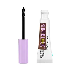 Maybelline Superlock Tono Deep Brown Gel Fijador de Cejas, con Acabado Transparente y No Pegajoso.