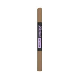 Maybelline Xpress Brow Satin Duo Tono 01 Dark Blonde Perfilador y Rellenador de Cejas con Acabado Natural.
