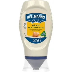 Mayonesa Bocabajo sin Gluten sin Lactosa  Hellmann's 250 ML