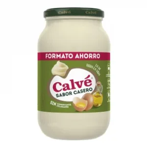 Mayonesa Sabor Casero Calvé sin Lactosa Tarro 650 Ml.