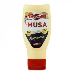 Mayonesa sin Azúcar Musa sin Gluten Envase 430 Ml.