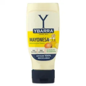 Mayonesa Ybarra sin Gluten y sin Lactosa Envase 400 Ml.