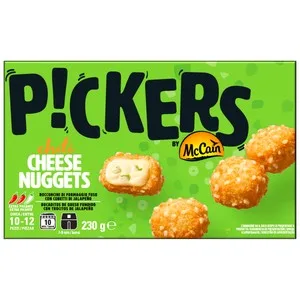 Mccain Pickers Bocaditos de Queso Fundido con Trocitos de Jalapeño 230 G.