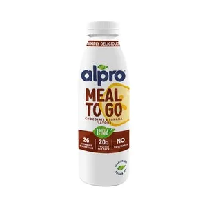 Alpro Meal To Go Bebida Vegetal de Soja Sabor Chocolate y Plátano 500 Ml.