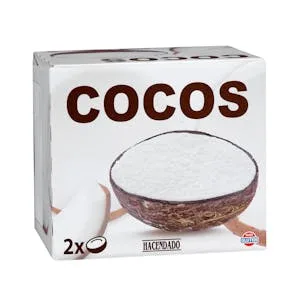 Medios Cocos Helados Hacendado 0.35 L