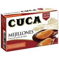 Mejillón en Escabeche 12/16 Piezas Cuca, Lata 115 G