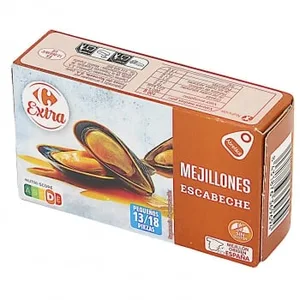 Mejillón en Escabeche 13/18 Classic Carrefour 69 G.