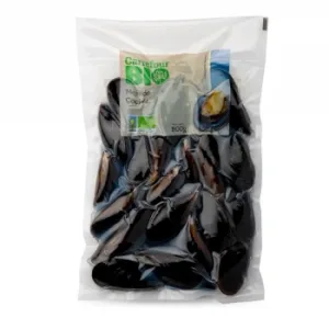 Mejillón Pasteurizado Fresco Cocido Ecológico Carrefour Bio 800 G