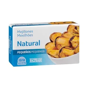 Mejillones al Natural Hacendado Pequeños 0.111 KG
