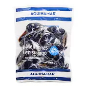 Mejillones Cocidos en Su Jugo Aguinamar Bolsa 1 Kg