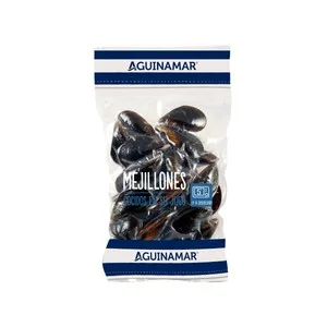 Aguinamar Mejillones Cocidos Pasteurizados Aginamar Bolsa de 1 Kg. 1000 G