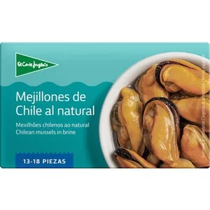 Mejillones de Chile al Natural 13-18 Piezas el Corte Ingles