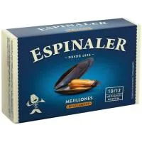 Mejillones en Escabeche 10/12 Unidades Espinaler, Lata 111 G