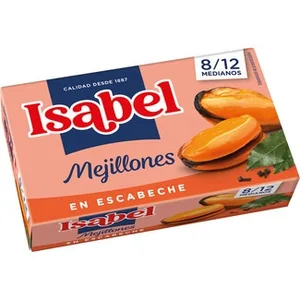 Mejillones en Escabeche 8-12 Piezas Isabel
