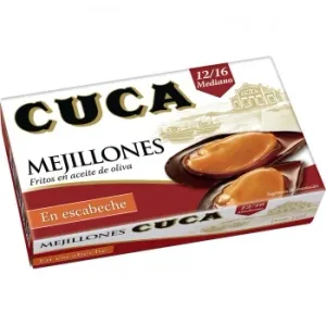 Mejillones en Escabeche Cuca 69 G.