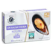 Mejillones en Salsa Vieira 13/18 Piezas Dia Mari Marinera 69 G
