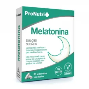 Melatonina Pronutri sin Gluten 30 Ud.
