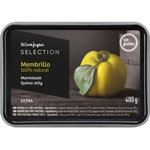 Membrillo 100% Natural Extra sin Gluten  el Corte Ingles Selection 400 G