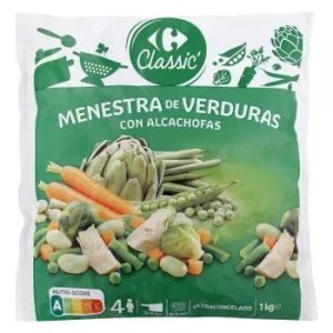 Menestra de Verduras Carrefour Classic' 1 Kg.