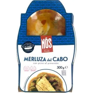 Merluza con Pisto al Pimentón 300 Gr