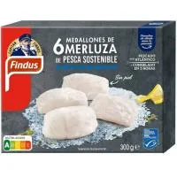 Medallones de Merluza MSC Findus, Caja 300 G